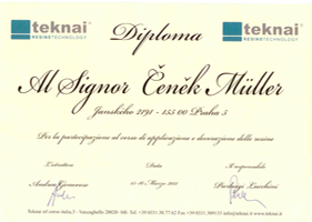 Certifikát TEKNAI